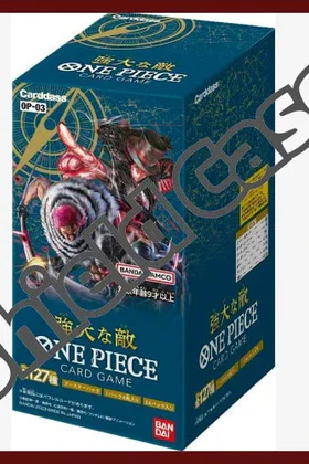 dss {case}ONE PIECE TCG: Pillars of Strength / Mighty Enemy OP-03- Official Sealed case - Image 1